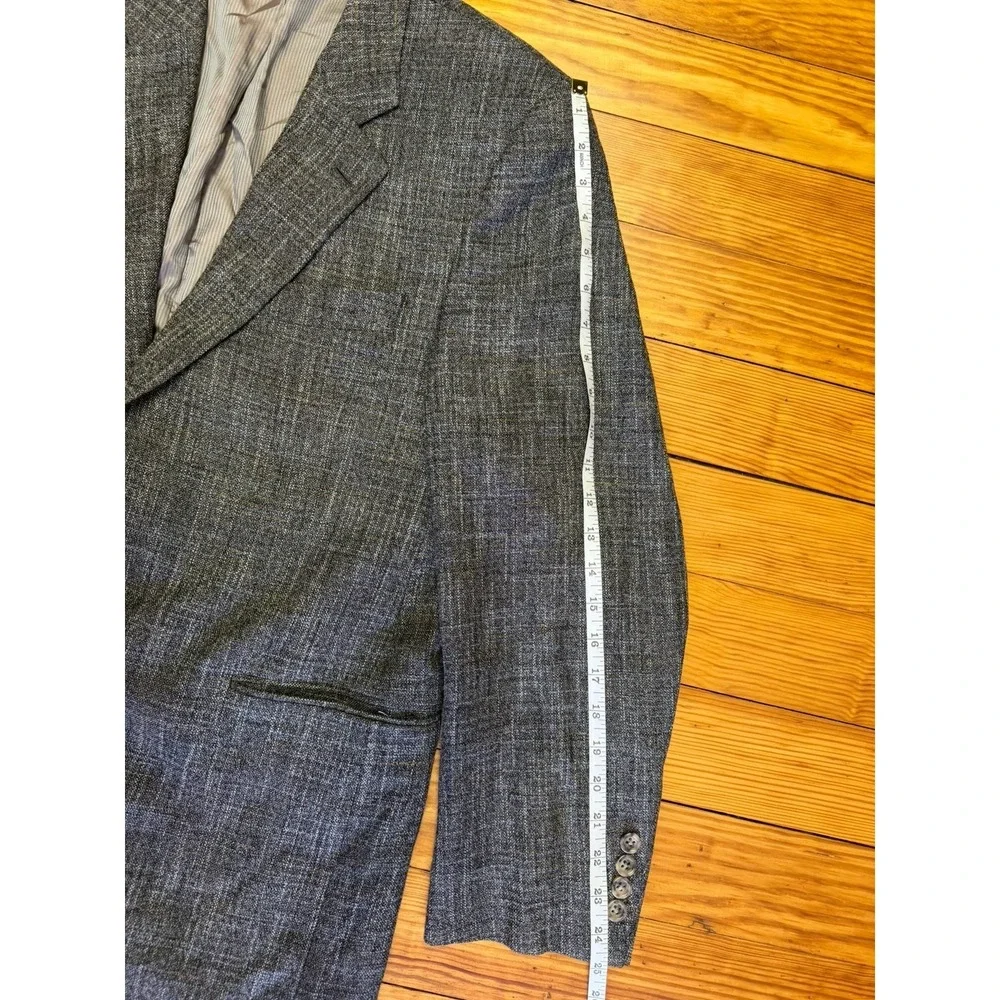 Jack Victor Collection Mens 41R‎ Loretowood Sport Jacket Wool Bamboo Viscose